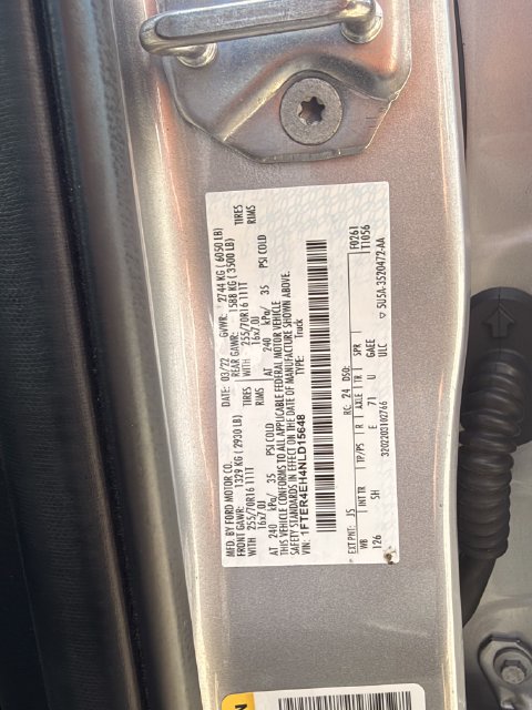 Certified 2022 Ford Ranger XL w/ Equipment Group 101A High RWD image 45