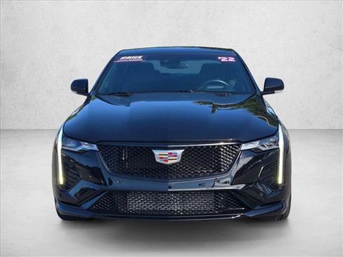 Used 2022 Cadillac CT4 V w/ Navigation Package RWD image 2