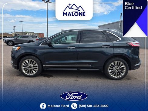 Used 2022 Ford Edge Titanium w/ Equipment Group 301A AWD/4WD image 3