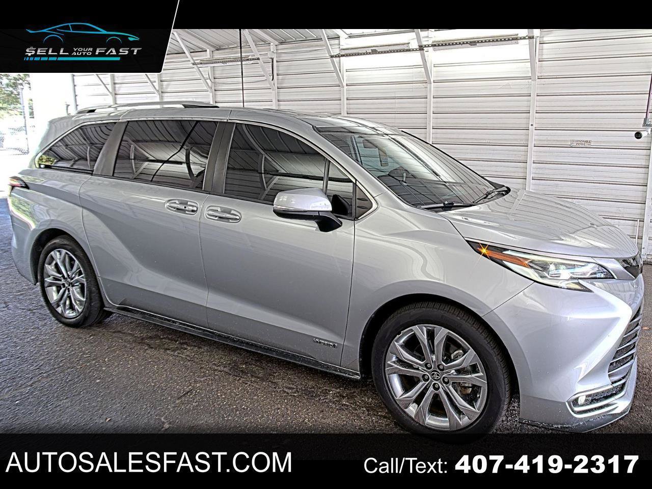 Used 2021 Toyota Sienna Platinum FWD image 1