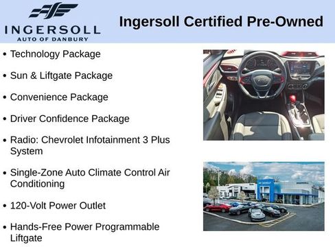 Used 2023 Chevrolet TrailBlazer RS w/ Sun and Liftgate Package AWD/4WD image 10