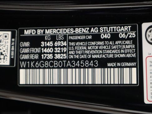 New 2026 Mercedes-Benz S 63 AMG S image 35