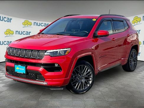 Used 2022 Jeep Compass Limited w/ (RED) Package AWD/4WD image 3