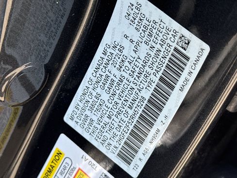 Certified 2024 Honda Civic Sport image 25