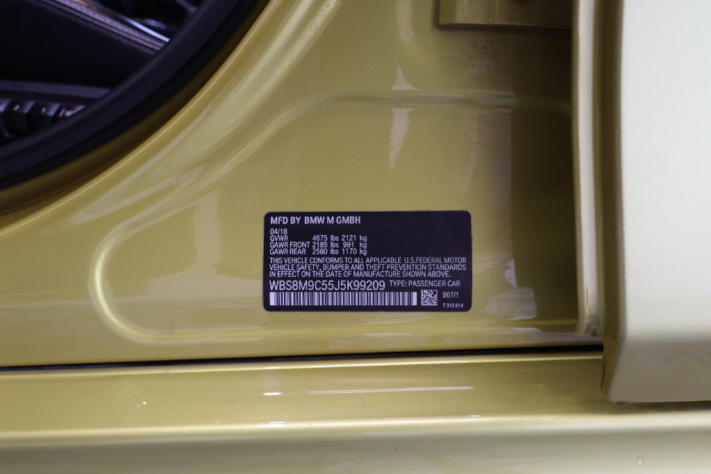 Used 2018 BMW M3 RWD image 41