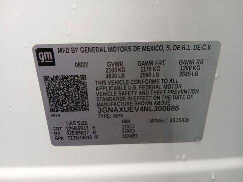 Used 2022 Chevrolet Equinox LT image 29