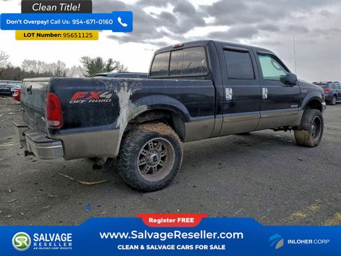 Used 2003 Ford F250 4x4 Crew Cab Super Duty image 4