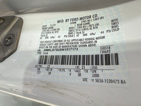 Used 2022 Ford Transit Connect XL image 39