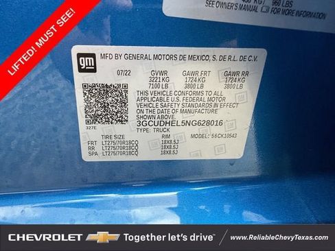 Used 2022 Chevrolet Silverado 1500 ZR2 w/ Technology Package AWD/4WD image 40