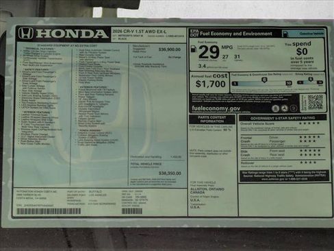 New 2026 Honda CR-V EX-L image 18