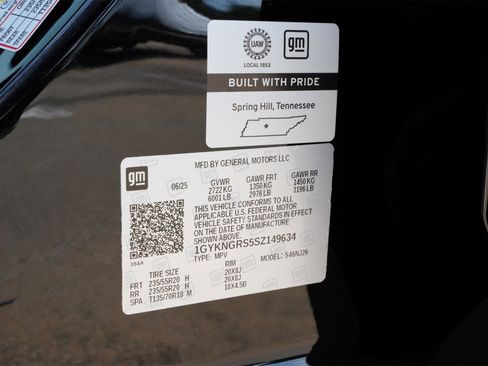 New 2025 Cadillac XT5 Sportv w/ LPO, Red Accent Package image 30