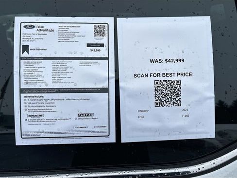 Certified 2021 Ford F150 Lariat w/ Equipment Group 502A High image 37