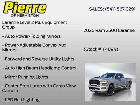 New 2026 RAM 2500 Laramie AWD/4WD image 24
