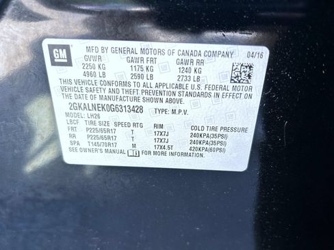 Used 2016 GMC Terrain SLE FWD image 24