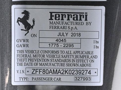 Certified 2019 Ferrari 488 Spider image 27