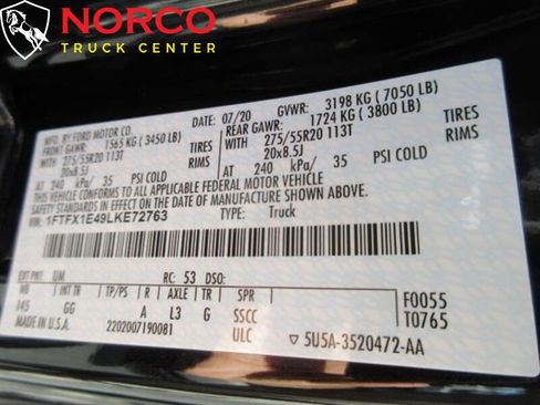 Used 2020 Ford F150 XL w/ Equipment Group 101A Mid image 22