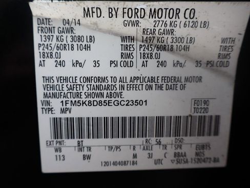 Used 2014 Ford Explorer XLT w/ Equipment Group 202A AWD/4WD image 47