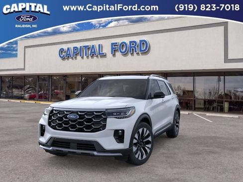 New 2026 Ford Explorer Platinum w/ LUX Leather Package AWD/4WD image 2