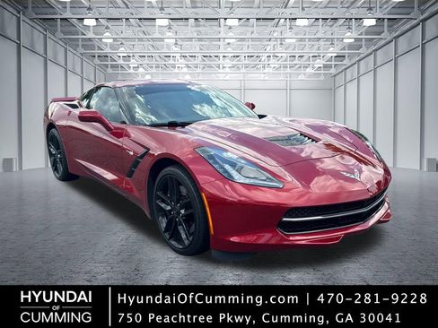 Used 2014 Chevrolet Corvette Stingray Coupe w/ 2LT Preferred Equipment Group RWD image 1