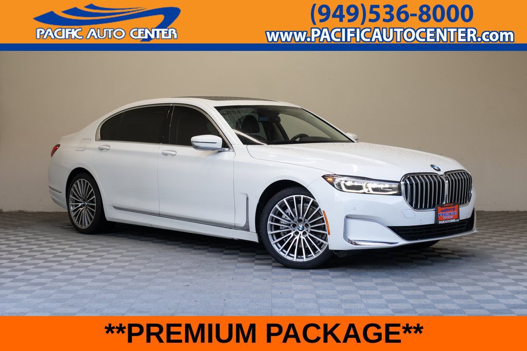 Used 2021 BMW 740i w/ Premium Package RWD image 1