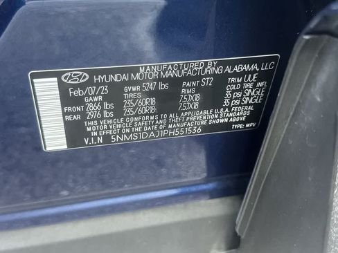 Used 2023 Hyundai Santa Fe SE AWD/4WD image 29