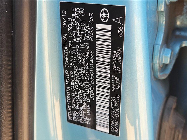 Used 2012 Toyota Prius C Two FWD image 17