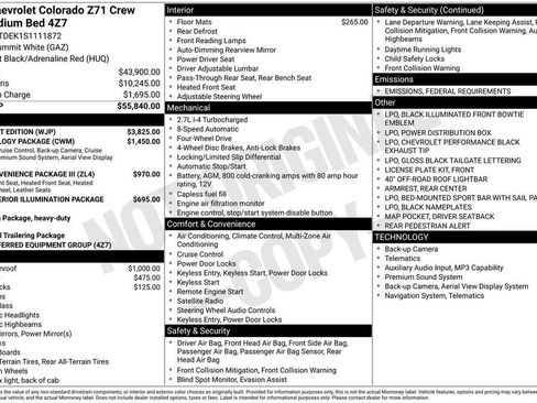 New 2025 Chevrolet Colorado Z71 w/ Midnight Edition image 5