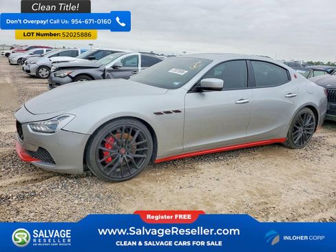 Used 2015 Maserati Ghibli S Q4 AWD/4WD image 1