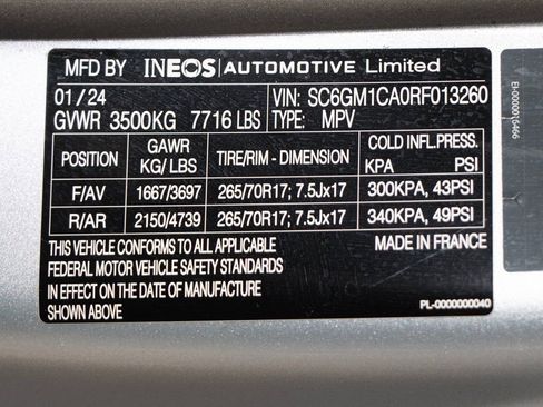 Used 2024 INEOS Grenadier image 23