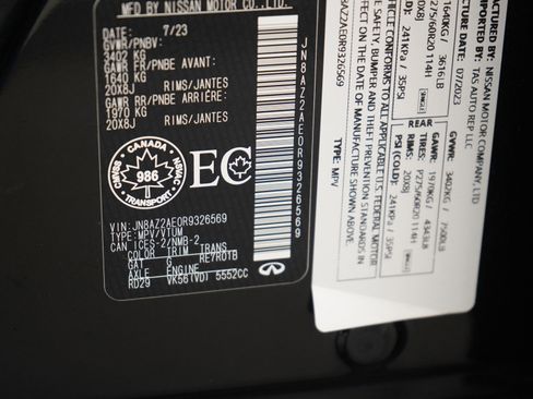 Used 2024 INFINITI QX80 Premium Select image 36