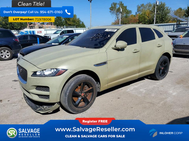 Used 2017 Jaguar F-PACE Premium AWD/4WD image 1