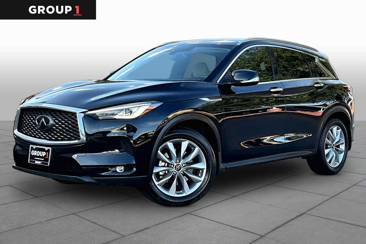 Used 2022 INFINITI QX50 Luxe w/ Cargo Package FWD image 1