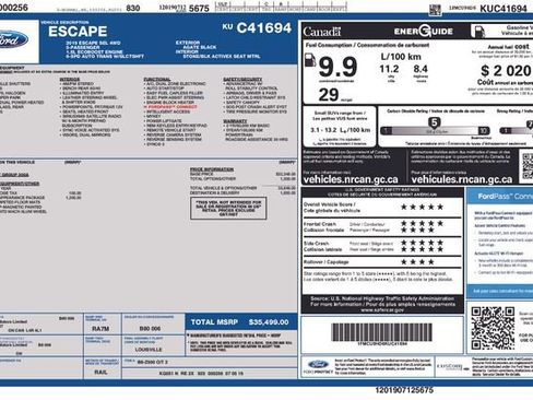 Used 2019 Ford Escape SEL w/ SEL Sport Appearance Package image 4