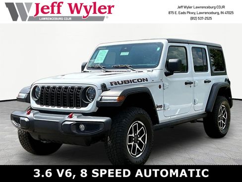 Used 2024 Jeep Wrangler Unlimited Rubicon AWD/4WD image 1