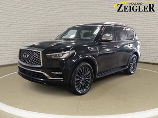 Used 2023 INFINITI QX80 Sensory w/ Cargo Package AWD/4WD video 1
