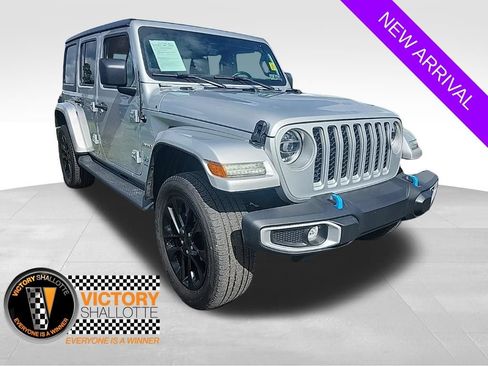 Certified 2022 Jeep Wrangler Unlimited Sahara w/ Cold Weather Group AWD/4WD image 1