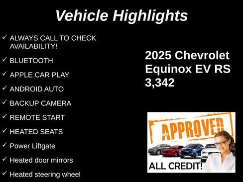Used 2025 Chevrolet Equinox EV RS FWD image 9