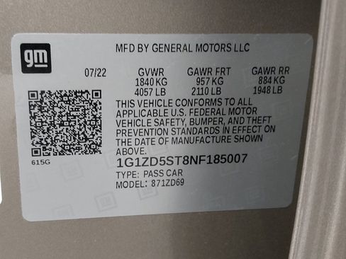 Used 2022 Chevrolet Malibu LT FWD image 33