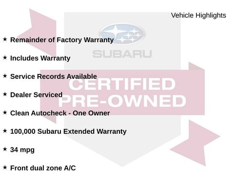 Certified 2024 Subaru Impreza 2.0i AWD/4WD image 9