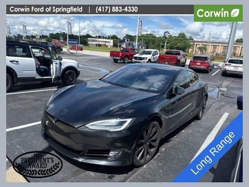 Used 2021 Tesla Model S Long Range AWD/4WD image 1