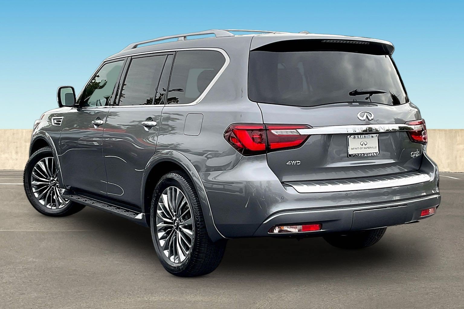 Certified 2021 INFINITI QX80 Sensory w/ Cargo Package AWD/4WD image 4