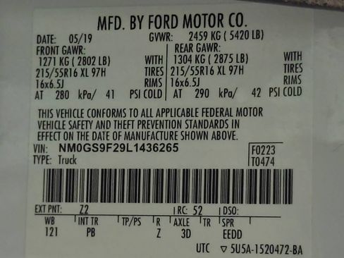 Used 2020 Ford Transit Connect XLT FWD image 48
