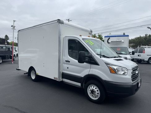 Used 2018 Ford Transit 350 138 DRW w/ Exterior Upgrade Package RWD image 1