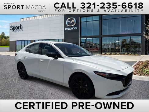 Certified 2025 MAZDA MAZDA3 2.5 Turbo Sedan w/Premium Plus AWD/4WD image 1