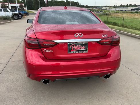 Used 2024 INFINITI Q50 Luxe w/ Cargo Package RWD image 8