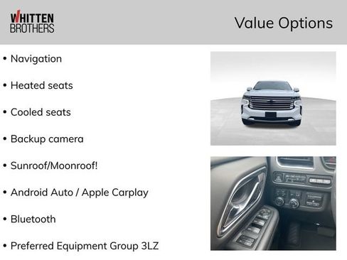 Used 2021 Chevrolet Tahoe High Country AWD/4WD image 2