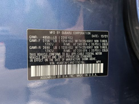 Used 2022 Subaru Outback Premium image 39