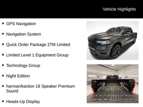 Used 2021 RAM 1500 Limited w/ Night Edition image 2