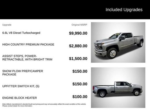 Used 2025 Chevrolet Silverado 3500 High Country w/ High Country Premium Package image 7