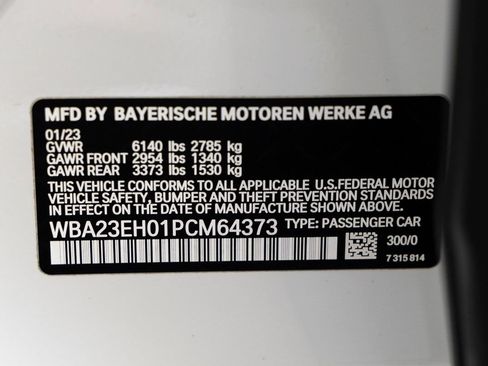 Used 2023 BMW 740i RWD image 34